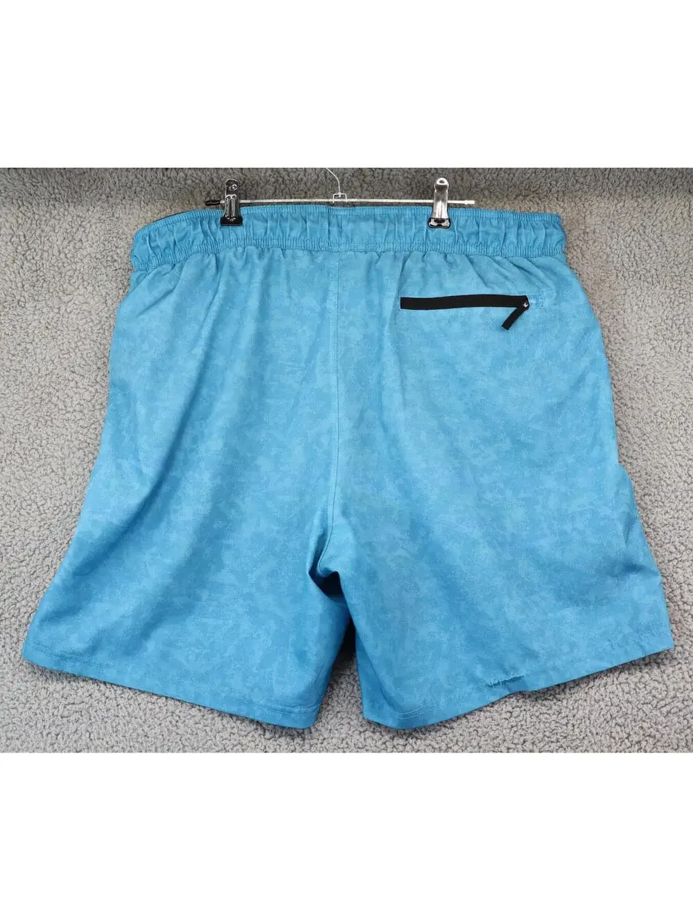 Spyder Swim Trunks Men 2XL XXL Blue Drawstring Swimsuit